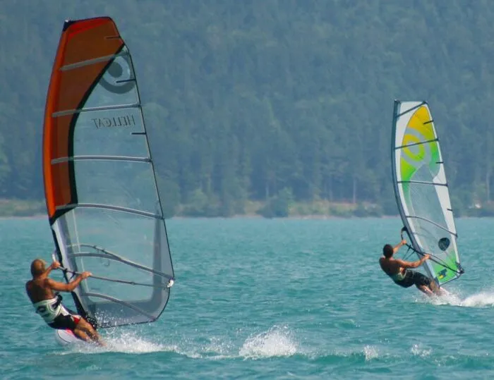 Windsurfen am Walchensee