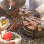 Grillfeuer am Walchensee